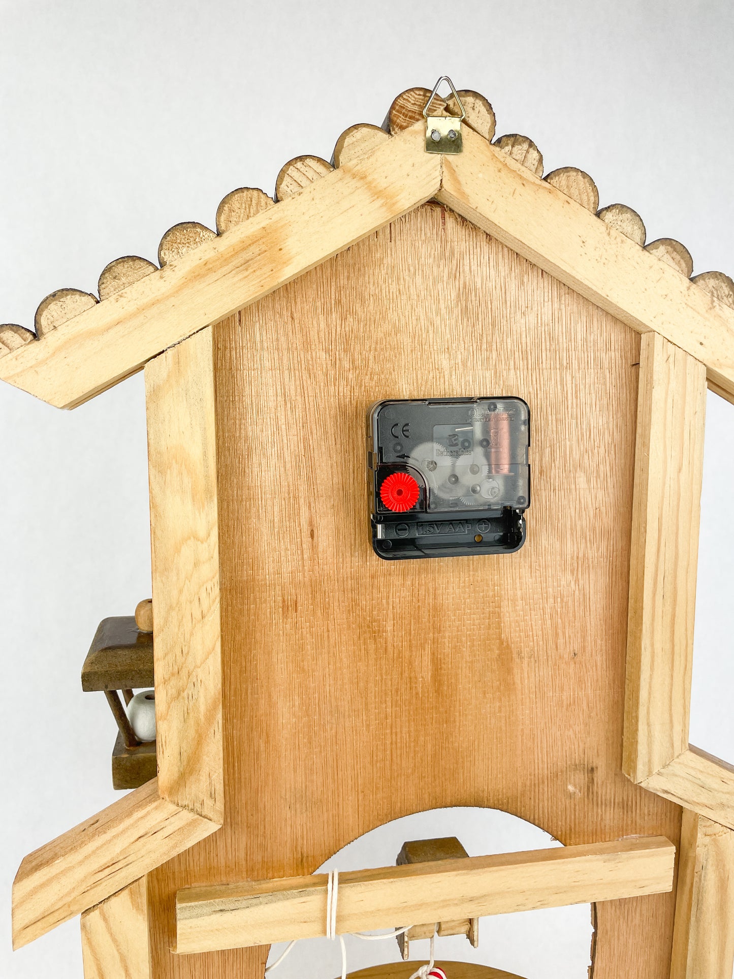 Mexican Handcrafted Key Holder Wall Clock Water Well Rustic Key Holder Reloj de Pared Pozo