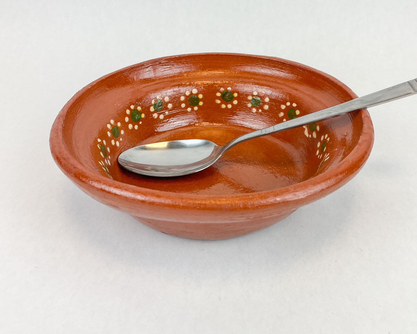 Tonala Mexican Clay Bowl Set of 4 Traditional Clay Bowls Plato Pozolero De Barro Lead Free