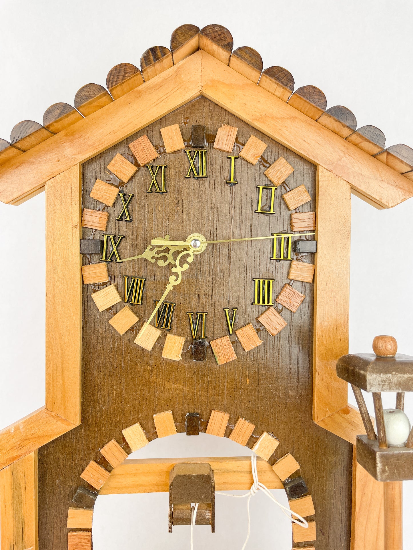 Mexican Handcrafted Key Holder Wall Clock Water Well Rustic Key Holder Reloj de Pared Pozo