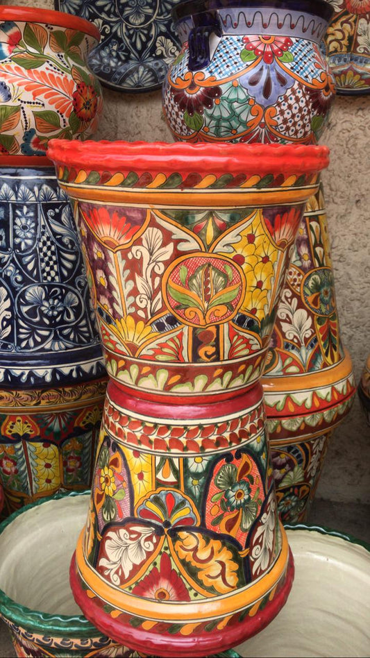 Why is Mexican pottery so colorful?