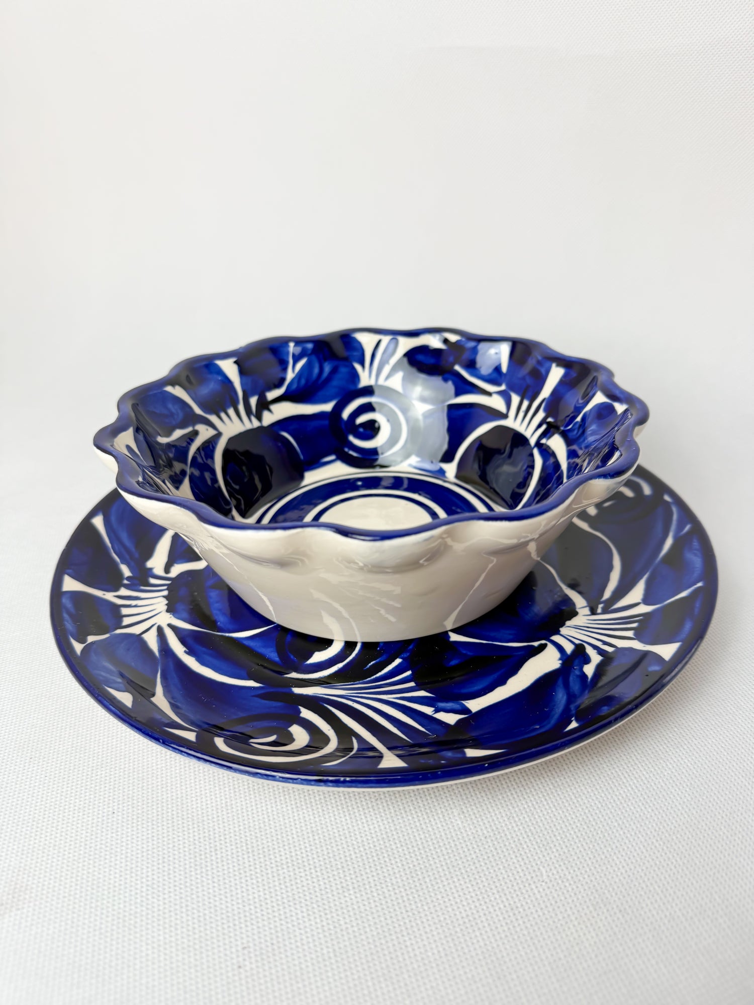 Blue & White Talavera Style Collection