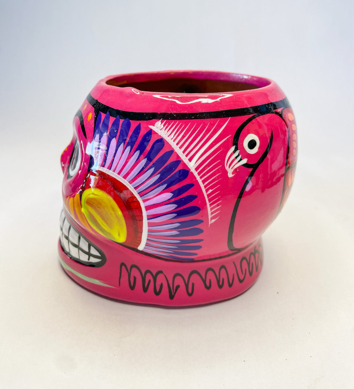 Mexican 3D Skull Mug Dia de Muertos Mug Taza de Calavera