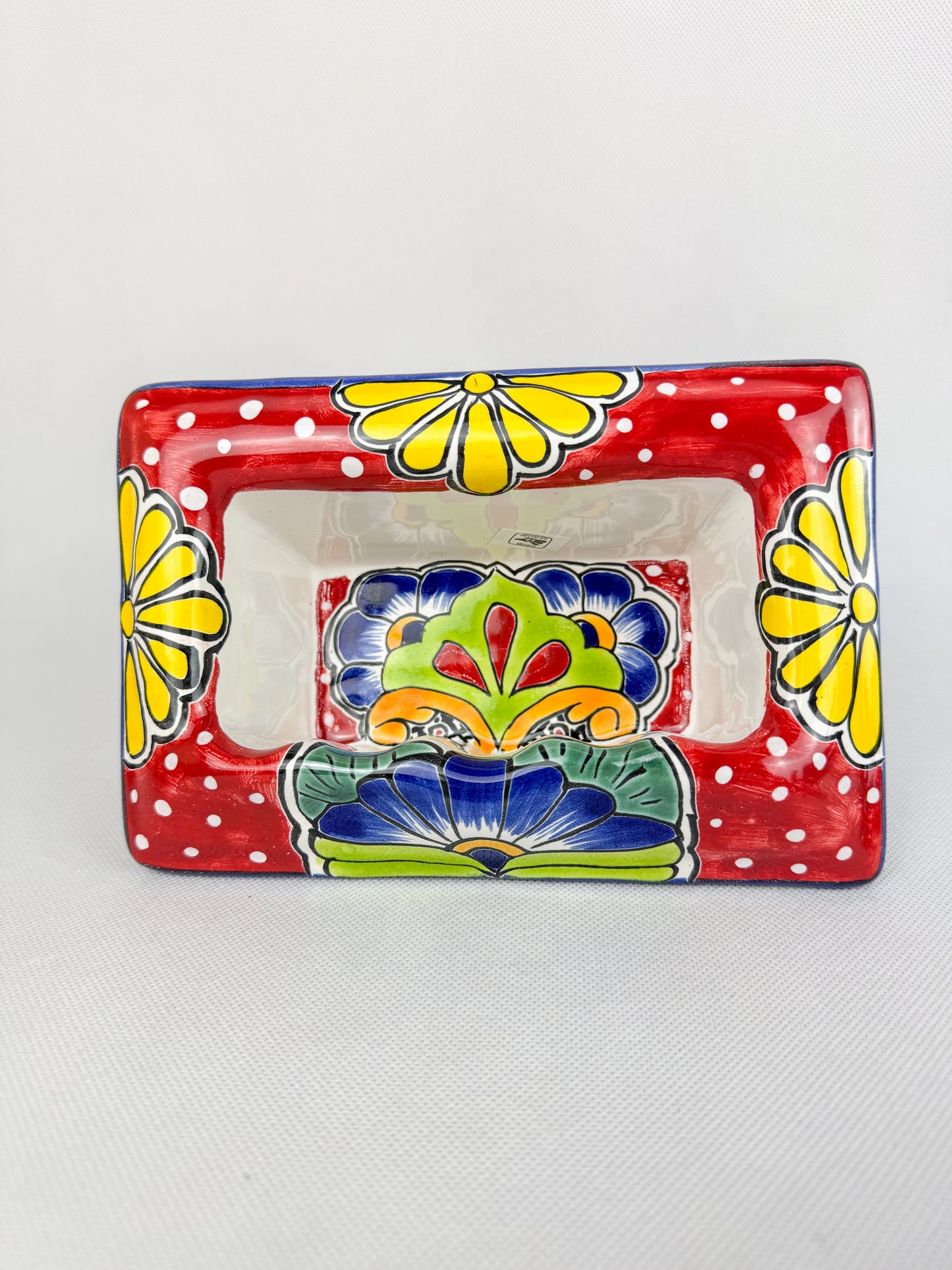 Talavera Bathroom Hardware Set 8pc Wall Mounted Colorful Set de Baño