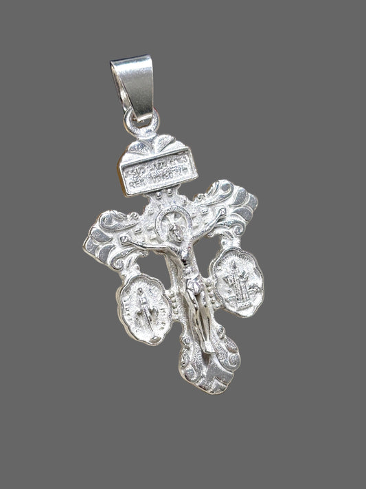 925 Sterling Silver Pardon Cross - Cruz Del perdón plata