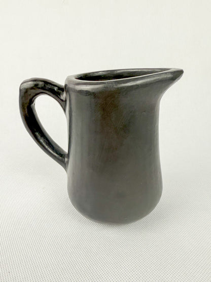 Black Pottery Oaxaca Pitcher Jarra de Barro Negro Black Clay