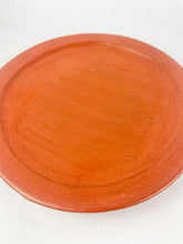 Load image into Gallery viewer, Oaxaca Red Clay Pottery Plates 11&quot; Mexican Red Clay Pottery Oaxaca Clay Pottery San Marcos Tlapazola Red Clay Pottery
