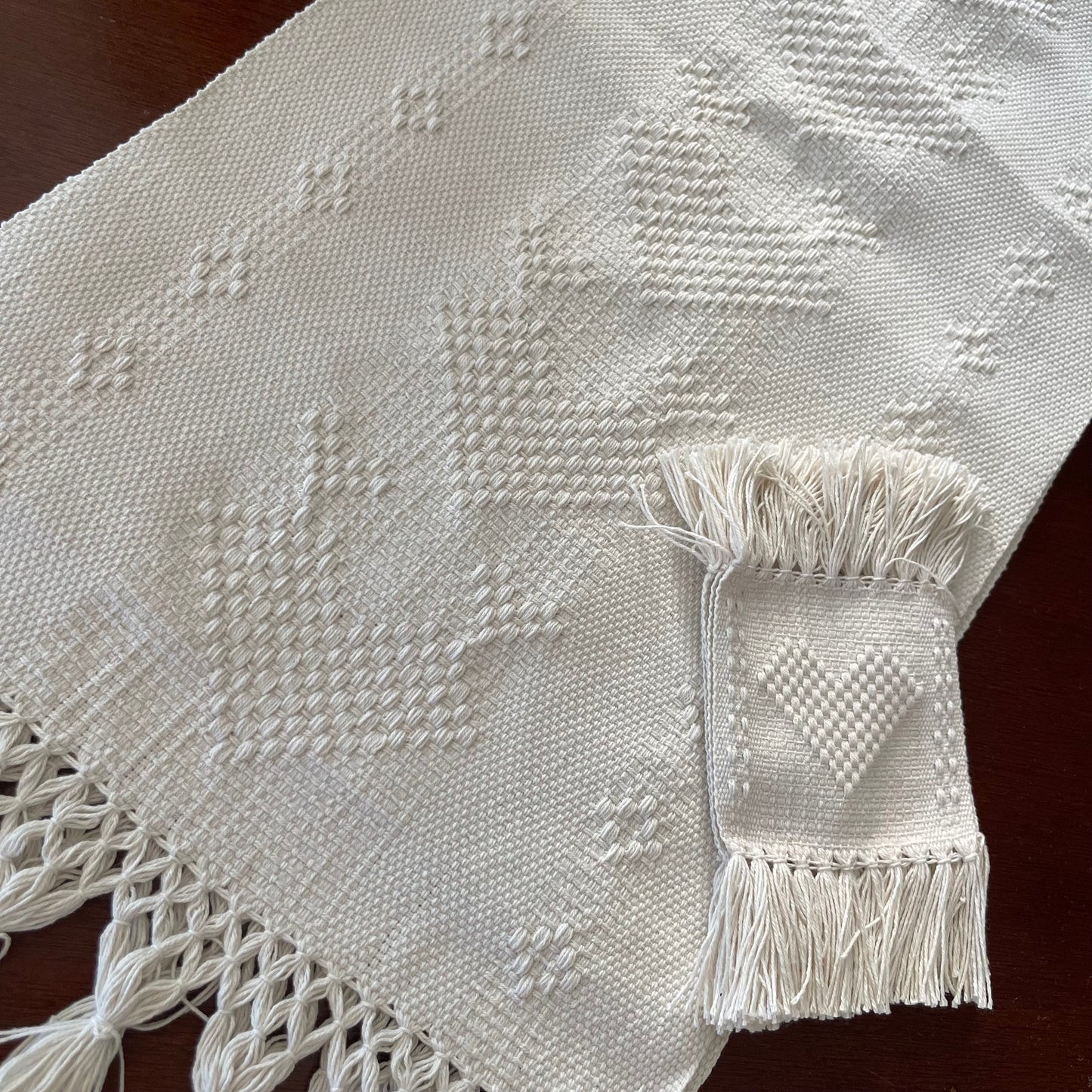 Oaxaca Handwoven Table Runner “Sol”