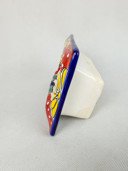 Talavera Bathroom Hardware Set 8pc Wall Mounted Colorful Set de Baño