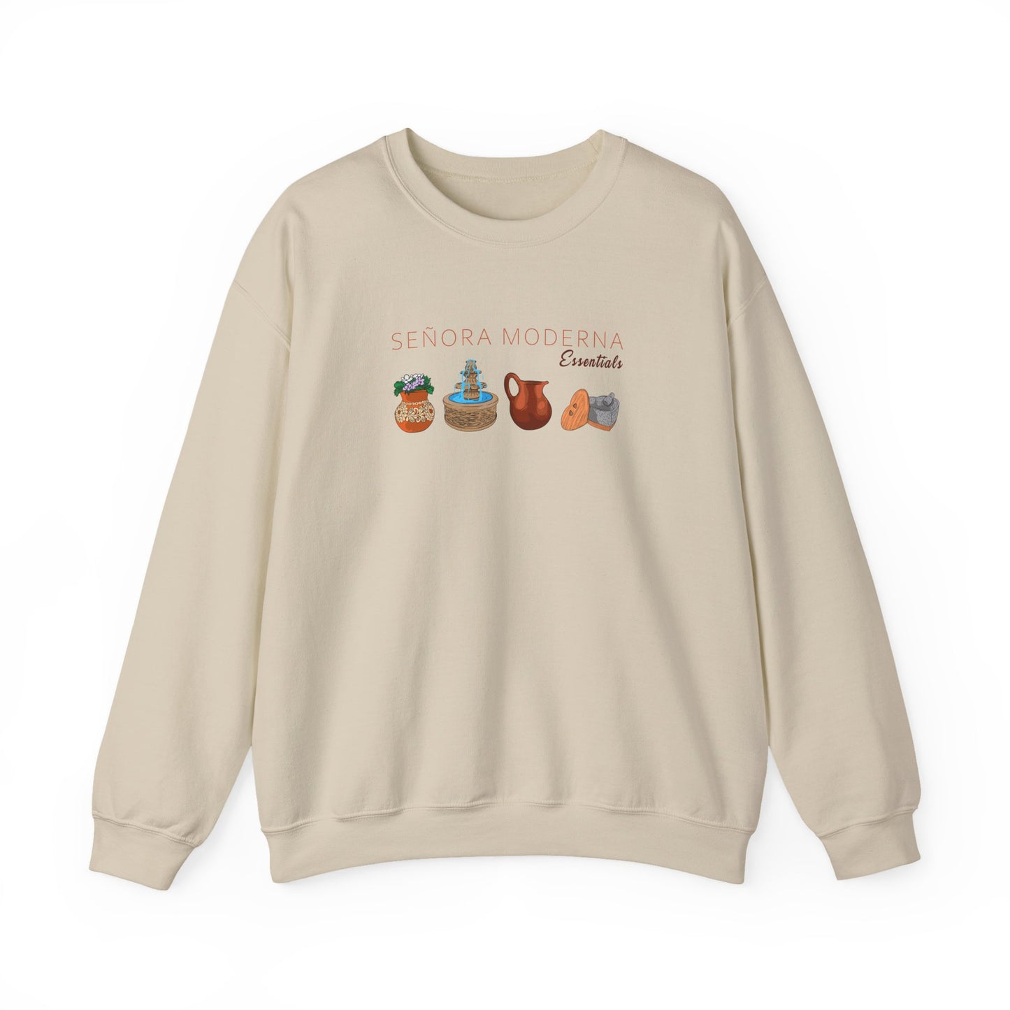 Crewneck Sweatshirt — Señora Moderna Olla Barro