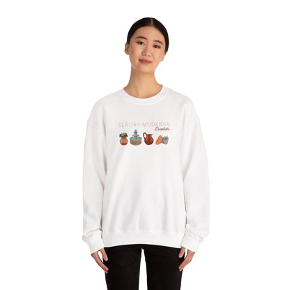 Crewneck Sweatshirt — Señora Moderna Olla Barro