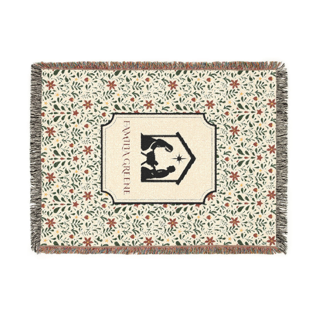 Christmas Blanket Customized Navidad Cobija Talavera