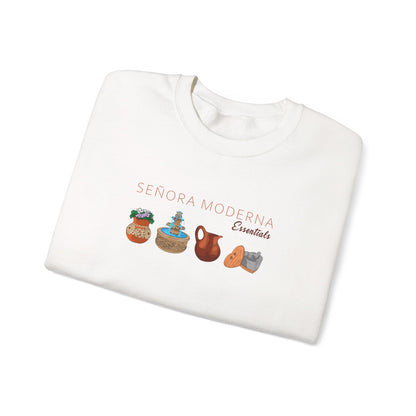Crewneck Sweatshirt — Señora Moderna Olla Barro