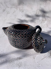 Load image into Gallery viewer, Michoacan Mexican Tea Pot Tetera de Barro Capula Pottery Artesanias de Barro Mexican Coffee Pot
