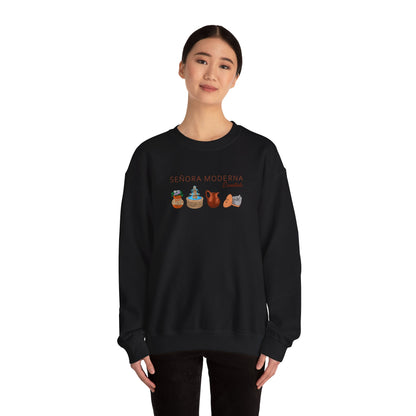 Crewneck Sweatshirt — Señora Moderna Olla Barro