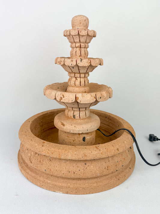 Cantera Small Water Fountain Fuente Tier Small Outdoor Fountain