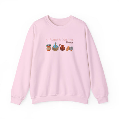 Crewneck Sweatshirt — Señora Moderna Olla Barro