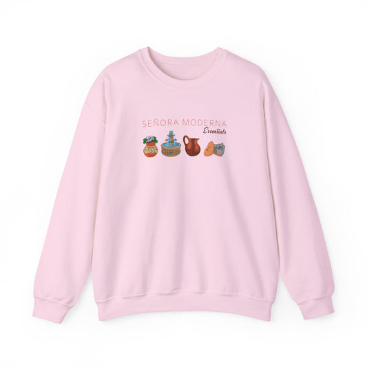 Crewneck Sweatshirt — Señora Moderna Olla Barro