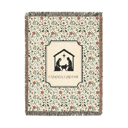 Christmas Blanket Customized Navidad Cobija Talavera