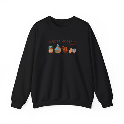 Crewneck Sweatshirt — Señora Moderna Olla Barro