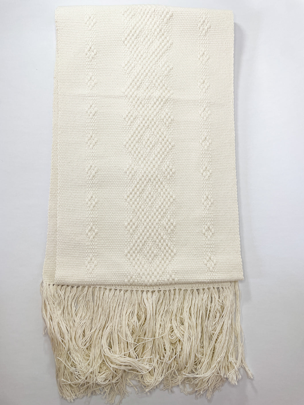Oaxaca Table Runner Woven Zapotec Table Runner 82 inches Handmade