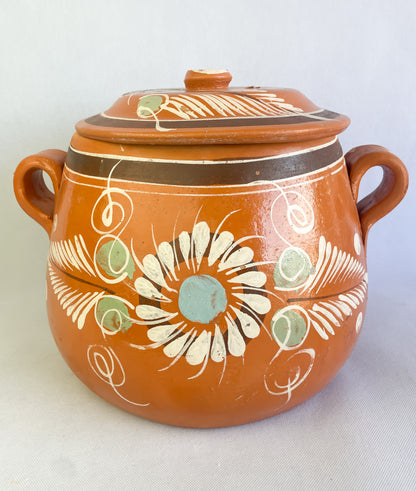 Mexican Cookware Mexican Clay Pot Olla Libre De Plomo Clay Pottery Mexican Clay Bean Pot