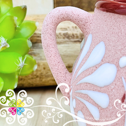 Pink Espiga Sugar Bowl