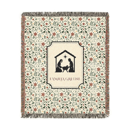 Christmas Blanket Customized Navidad Cobija Talavera