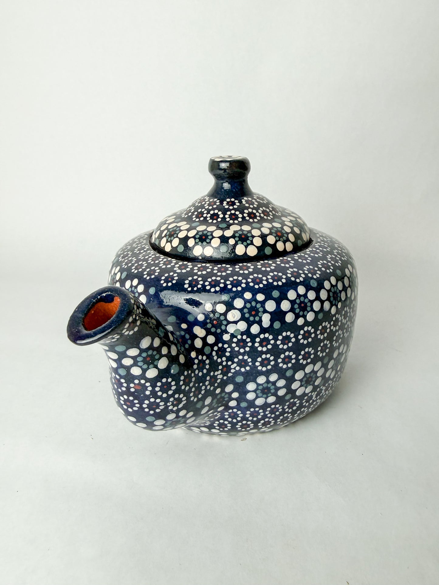 Capulineado Tea Pot Set 20pc - Juego de Te Barro