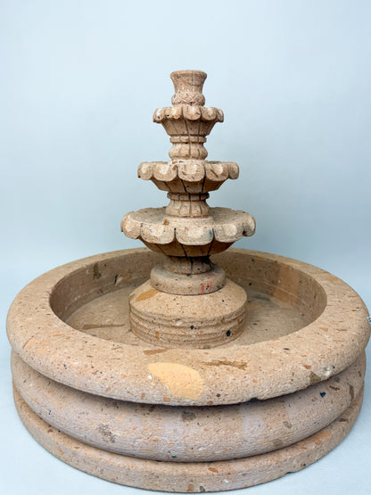 Sandstone Water Fountain Tier Outdoor DISCOUNTED