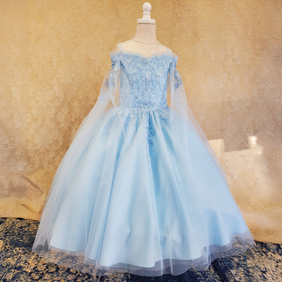 K2023- Children's clothing quinceanera dress