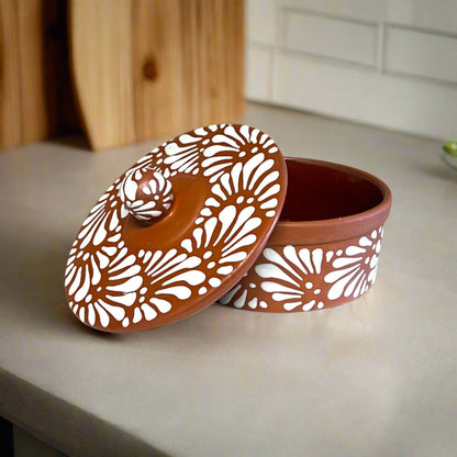 Talavera Tortilla Warmer Terracotta - Tortillero