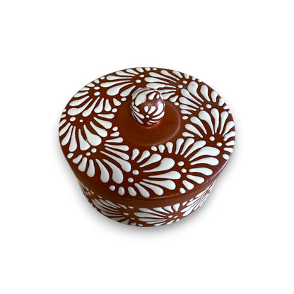 Talavera Tortilla Warmer Terracotta - Tortillero