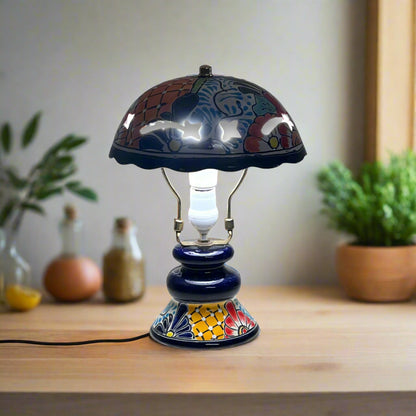Talavera Table Lamp | Colorful Hand-Painted Mexican Ceramic Light
