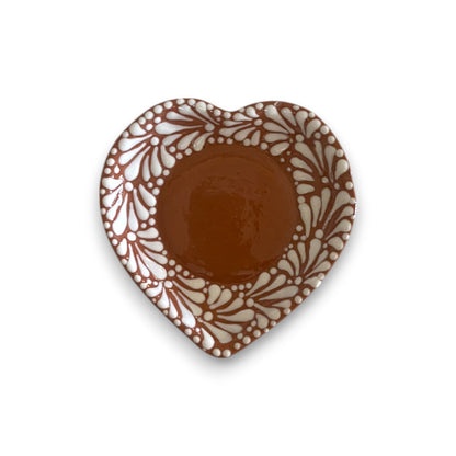 Heart Mug & Pitcher Set | Handmade Mexican Pottery (9-Pieces)