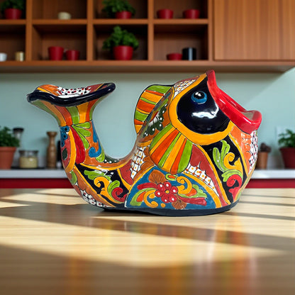 ceramic fish planter pots Talavera Fish Planter