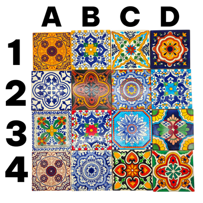 Handcrafted Talavera Tile Keepsake Box | Mexican Wooden Jewelry Box