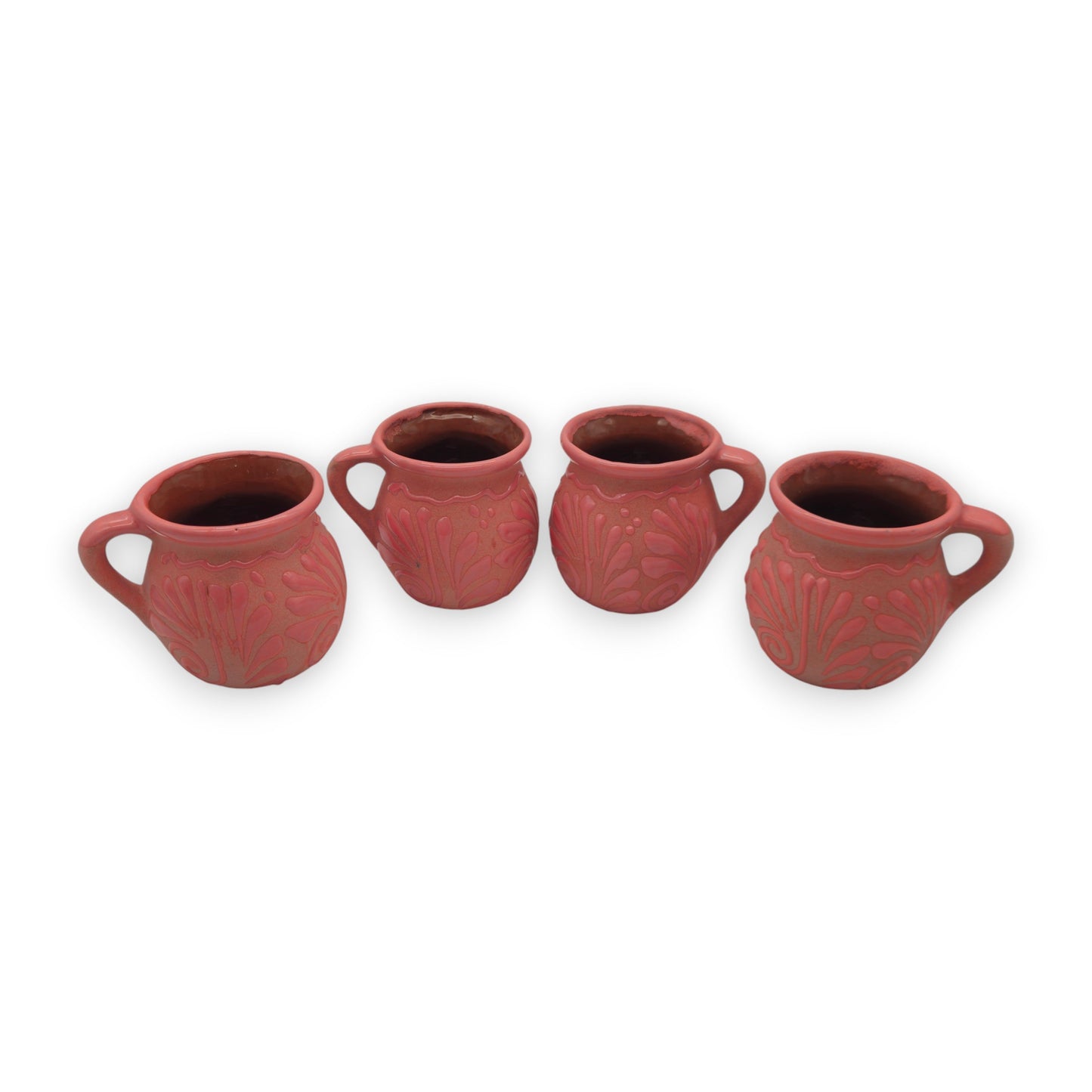 Wholesale Pink Talavera Mug | Authentic Handmade Mexican Clay Jarrito