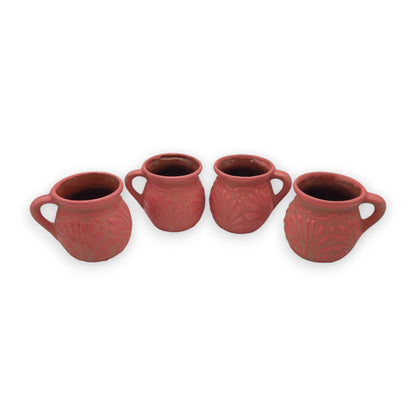 Wholesale Pink Talavera Mug | Authentic Handmade Mexican Clay Jarrito
