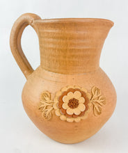 Load image into Gallery viewer, Velasco Oaxaca Pottery Pitcher Clay Embroidery Filigrana Oaxacan Pottery Atzompa Pottery
