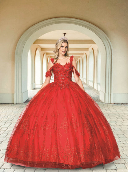 (LIVE 2) Elegant Quinceanera Dress with Tulle & Embroidery for Special Occasions - Beautiful & Versatile Design