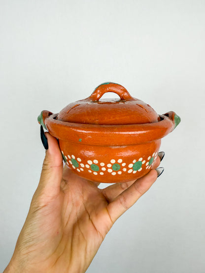 Michoacan Clay Mini Cazuelas - Cazuelitas  De Barro
