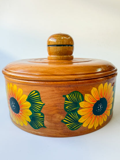 Mexican Tortilla Warmer Server Wood Tortilla Holder Tortillero de Madera
