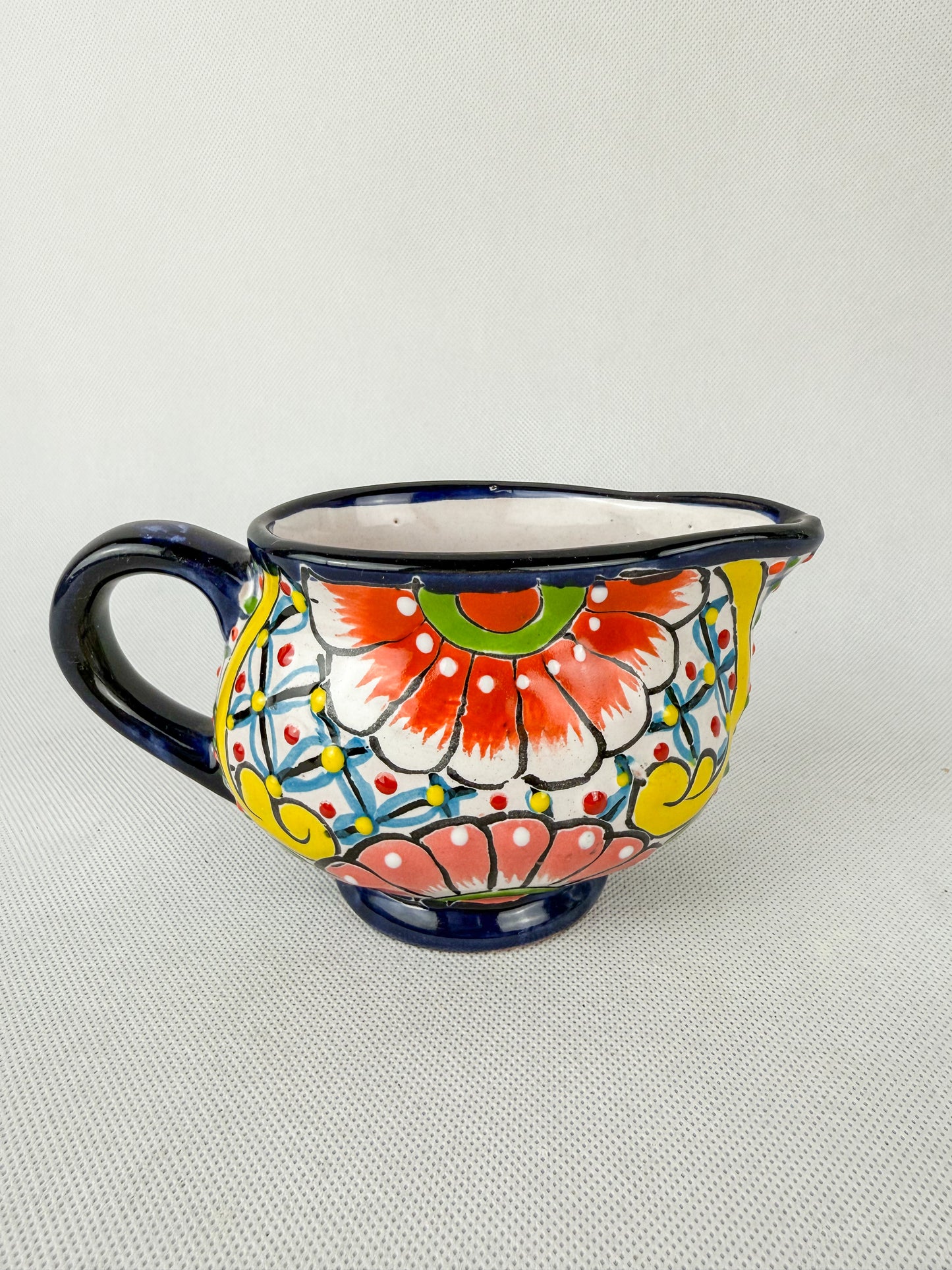 Talavera Pottery Gravy Boat Mexican Talavera Pottery Authentic Talavera Pottery