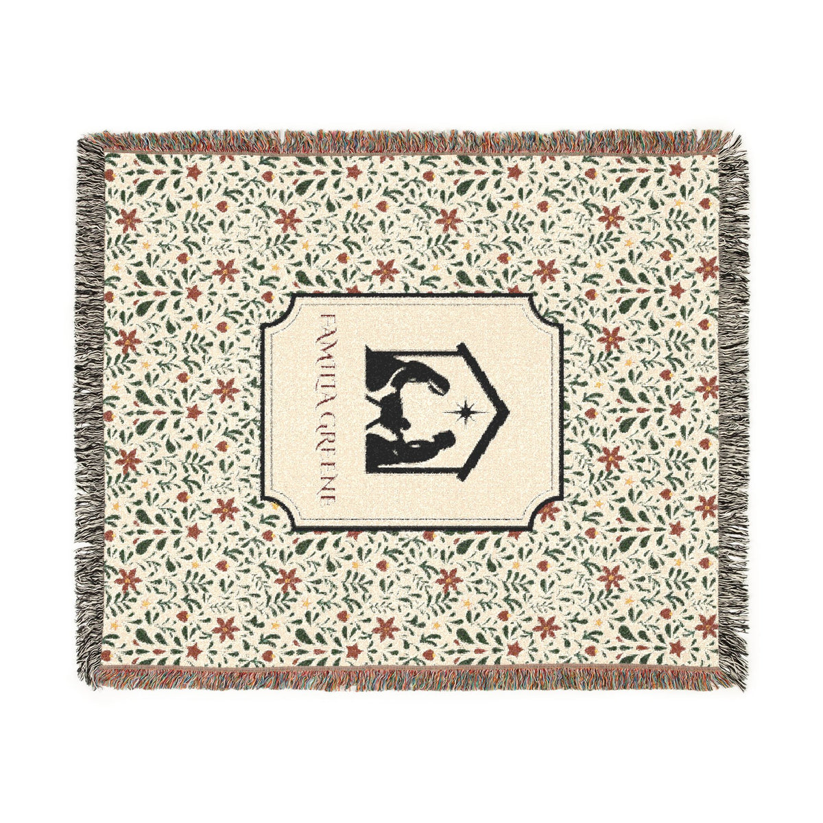 Christmas Blanket Customized Navidad Cobija Talavera