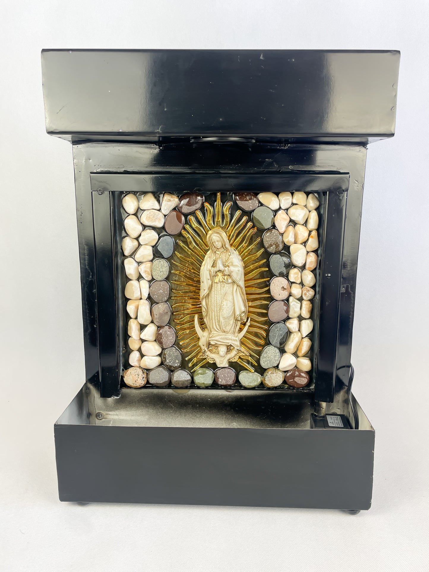 Metal Wall Indoor Fountain Virgen Guadalupe Imagen Ultima Cena Virgen Guadalupe Fuente Pared