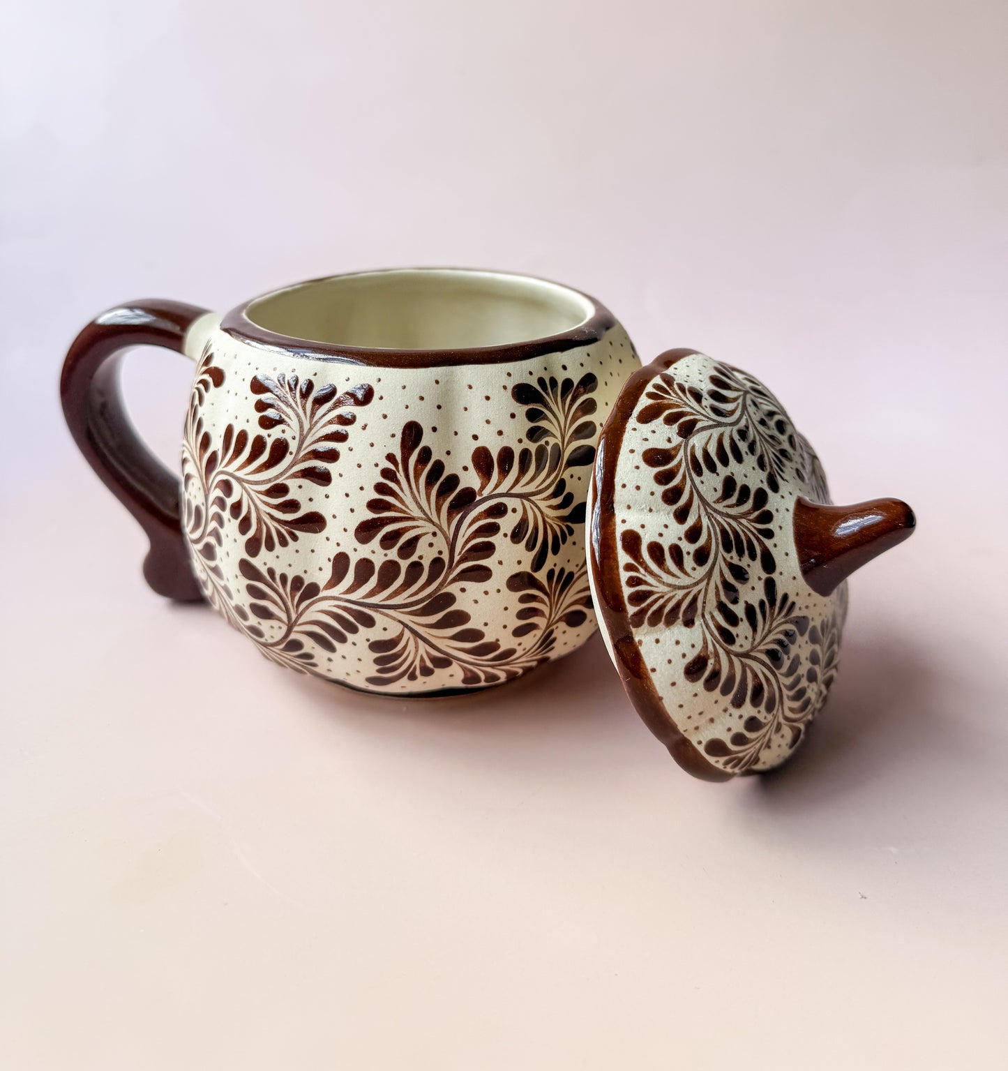 Ceramic Pumpkin Mug Taza Calabaza Ceramica