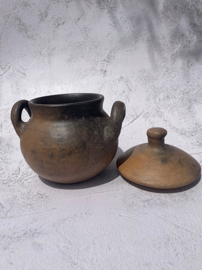 Colores del Suelo Oaxaca Pottery Mini Clay Pot Ollita De Barro Azucarera