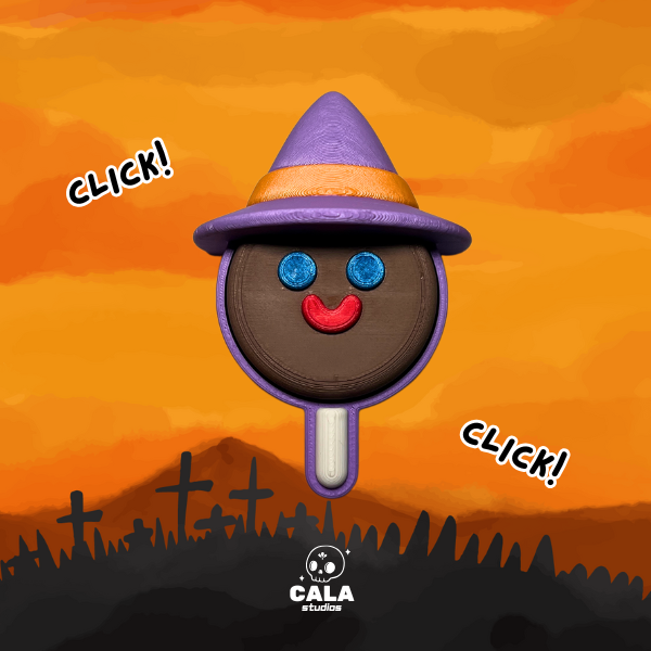 Spooky Halloween Dulce Clicker Fidget - Mexi Clicks
