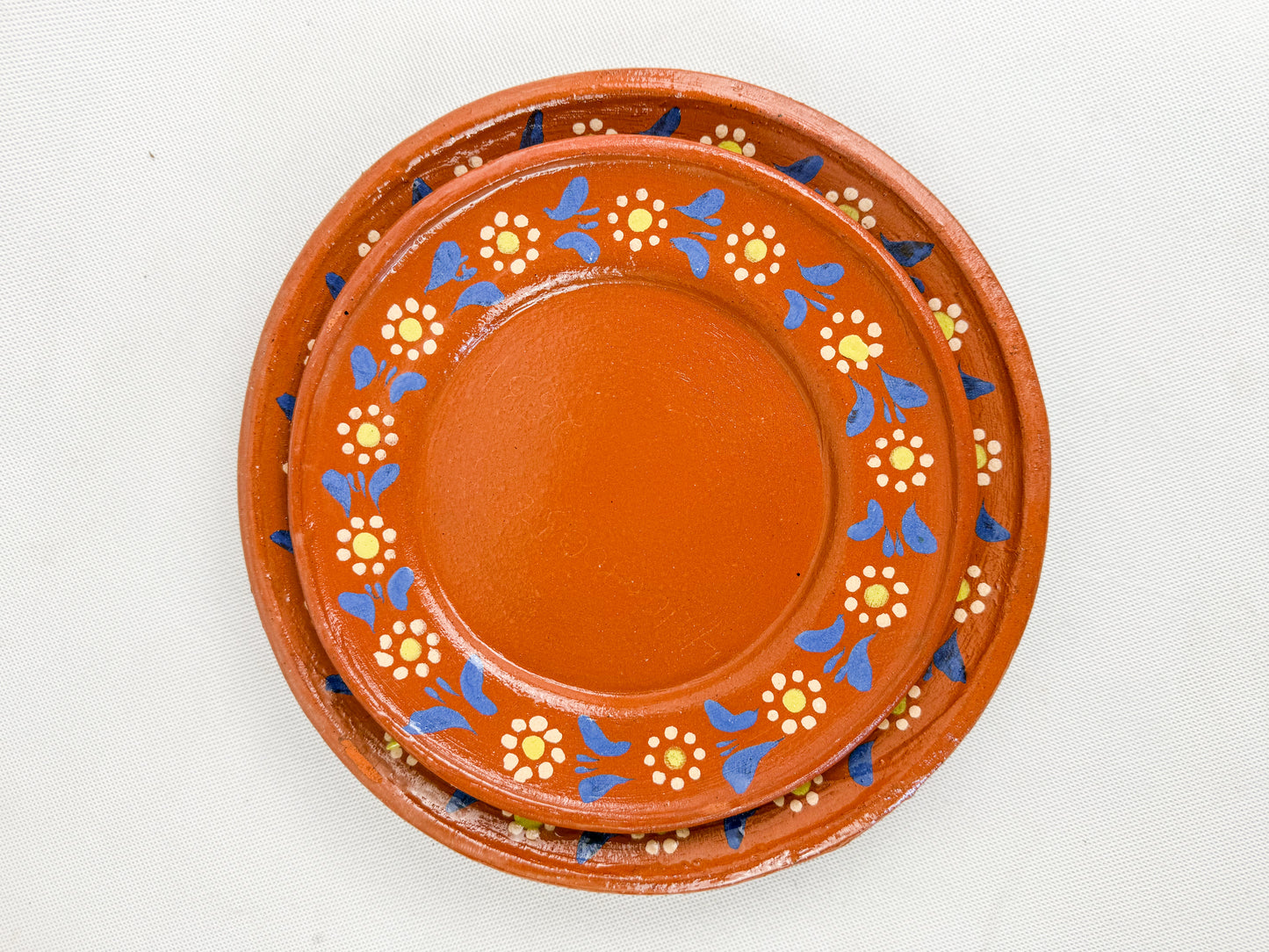 Michoacan Red Clay Pottery Dinnerware Set - Vajilla de Barro