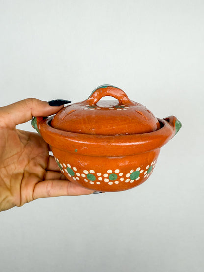 Michoacan Clay Mini Cazuelas - Cazuelitas  De Barro
